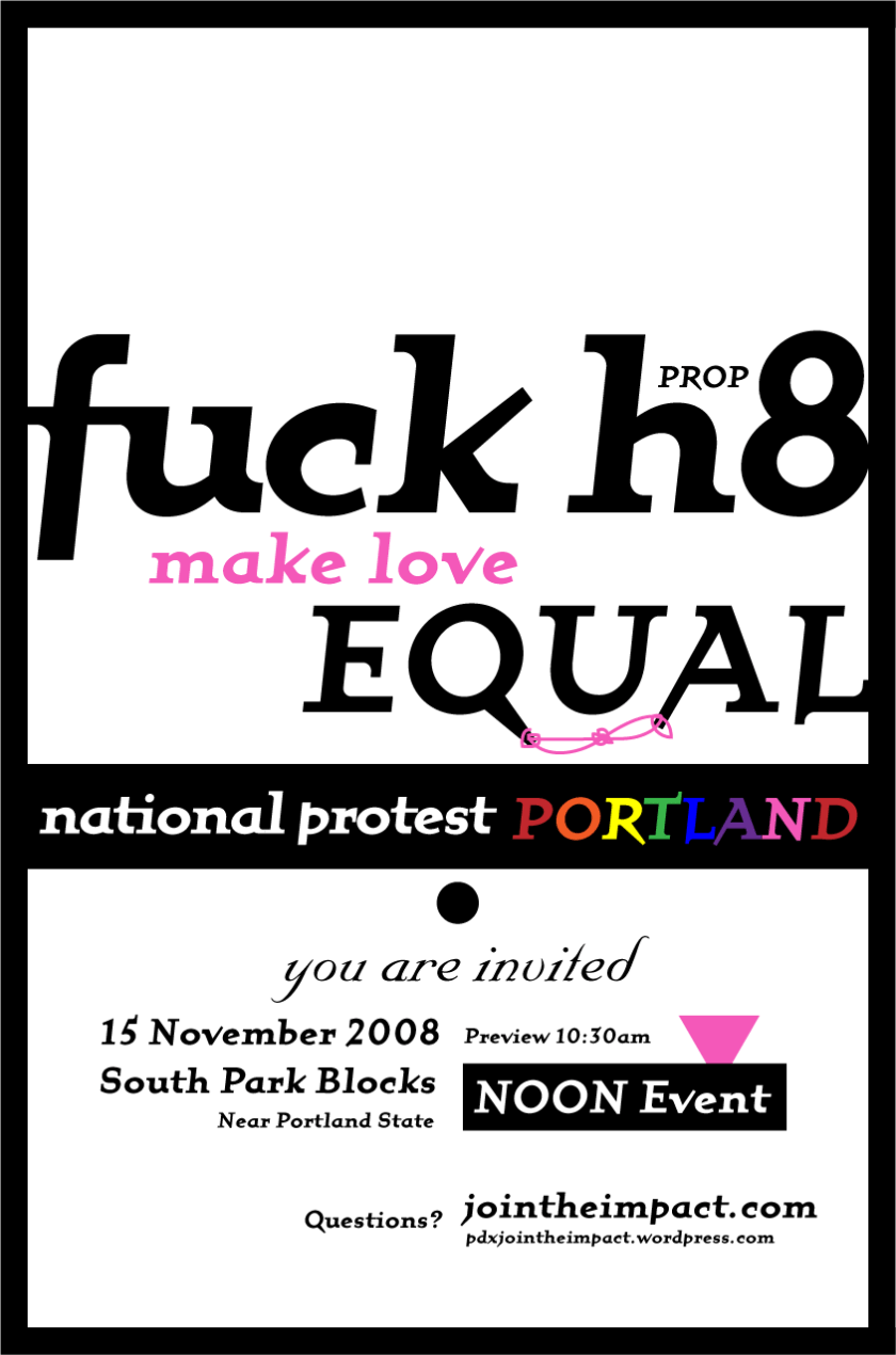 fuckh8proprainbowpdx